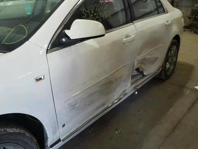 1G1ZH57B084280021 - 2008 CHEVROLET MALIBU 1LT 白色 照片 9