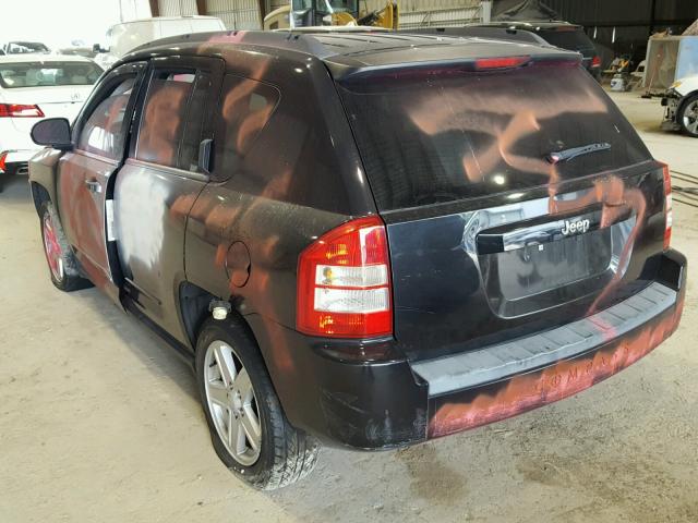 1J8FT47018D661354 - 2008 JEEP COMPASS SP 黑色 照片 3