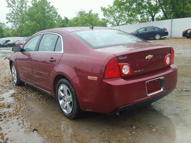1G1ZC5E16BF308795 - 2011 CHEVROLET MALIBU 1LT MAROON photo 3