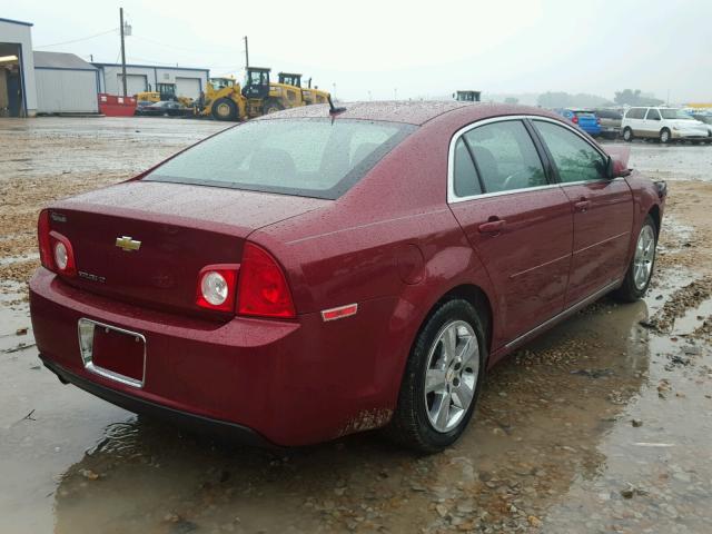 1G1ZC5E16BF308795 - 2011 CHEVROLET MALIBU 1LT MAROON photo 4