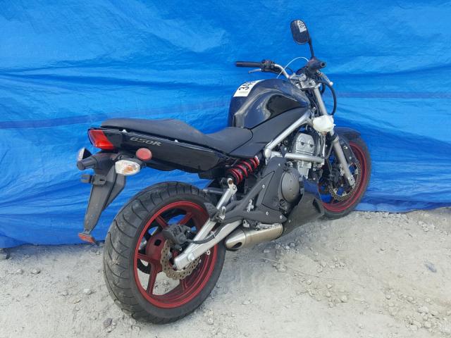 JKAEXEA198A045170 - 2008 KAWASAKI EX650 A Qara foto 4