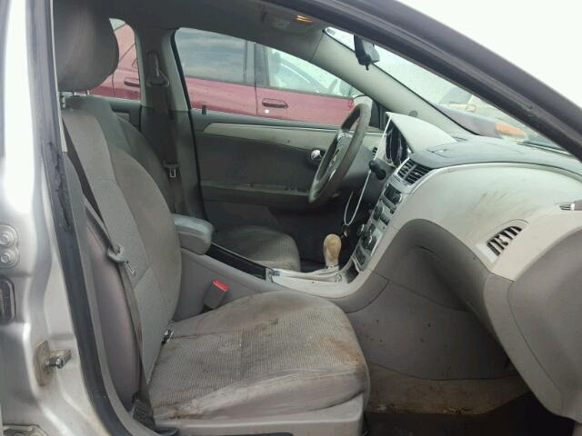 1G1ZB5EB0AF296685 - 2010 CHEVROLET MALIBU LS SILVER photo 5