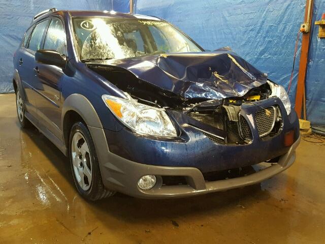 5Y2SL63855Z475179 - 2005 PONTIAC VIBE BLUE photo 1