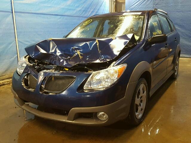 5Y2SL63855Z475179 - 2005 PONTIAC VIBE BLUE photo 2