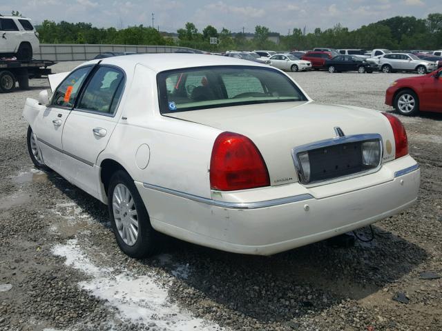 1LNHM81W65Y636144 - 2005 LINCOLN TOWN CAR S WHITE photo 3