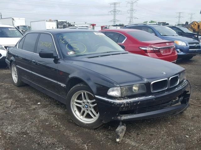 WBAGJ8320WDM13364 - 1998 BMW 740 IL BLACK photo 1