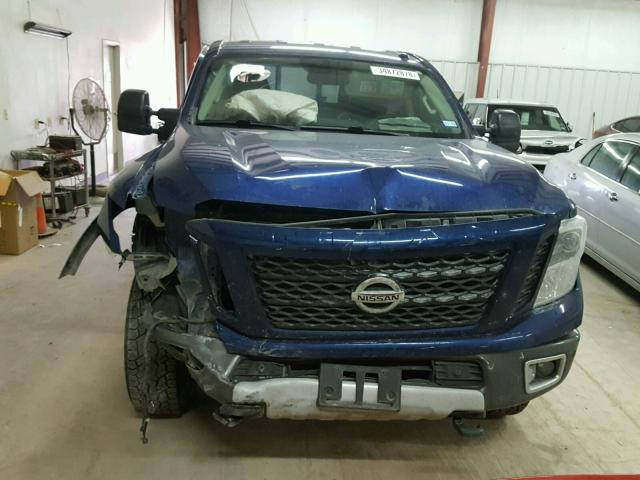 1N6BA1F49GN511187 - 2016 NISSAN TITAN XD S BLUE photo 7