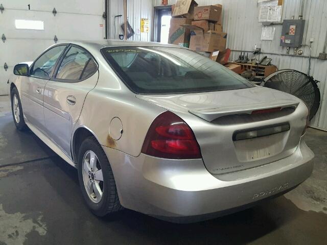 2G2WP552361130773 - 2006 PONTIAC GRAND PRIX SILVER photo 3