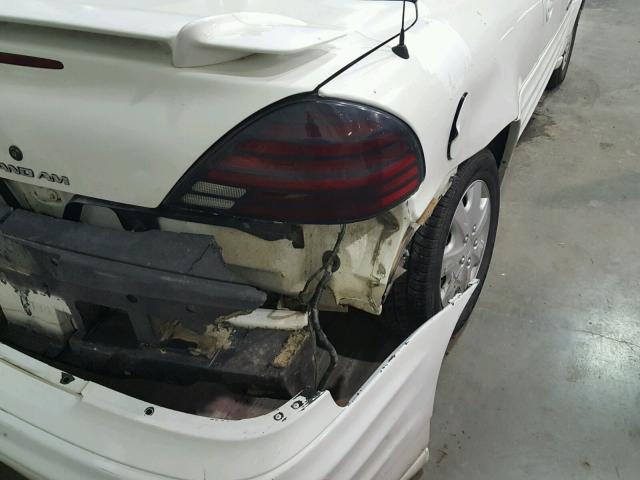 1G2NE12T2XM704440 - 1999 PONTIAC GRAND AM S Ağ foto 9