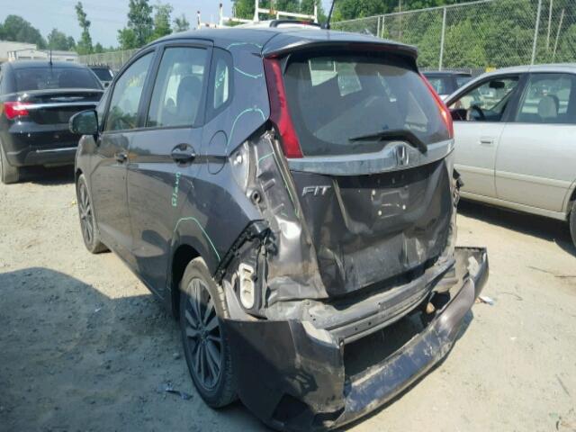 3HGGK5H88FM706253 - 2015 HONDA FIT EX BLACK photo 3