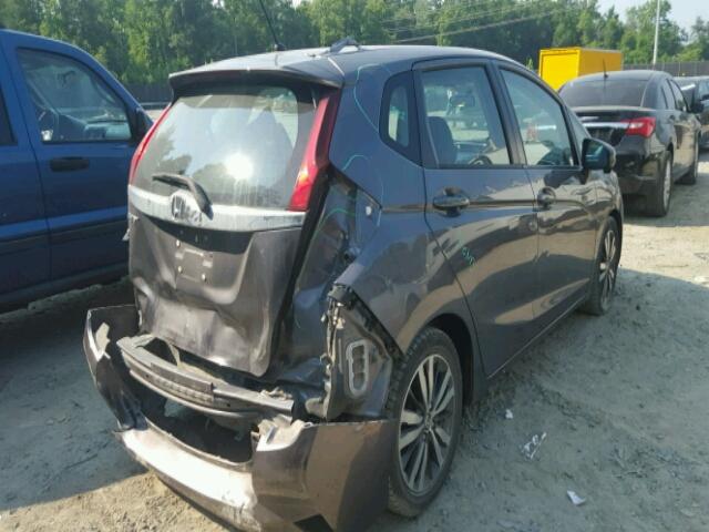 3HGGK5H88FM706253 - 2015 HONDA FIT EX BLACK photo 4