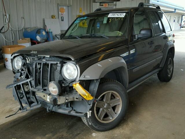 1J4GK38K66W140795 - 2006 JEEP LIBERTY RE CHARCOAL photo 2