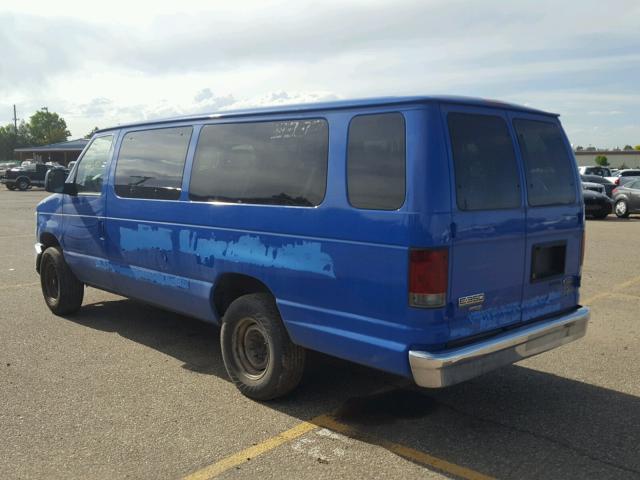 1FBSS3BL2CDB16197 - 2012 FORD ECONOLINE BLUE photo 3