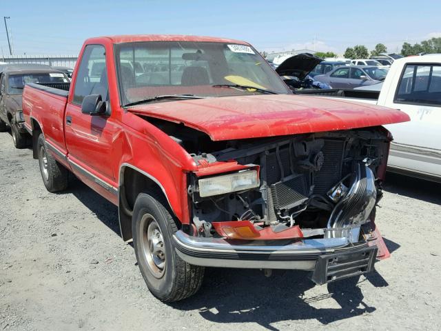 1GTGC34R8VF047250 - 1997 GMC SIERRA C35 RED photo 1