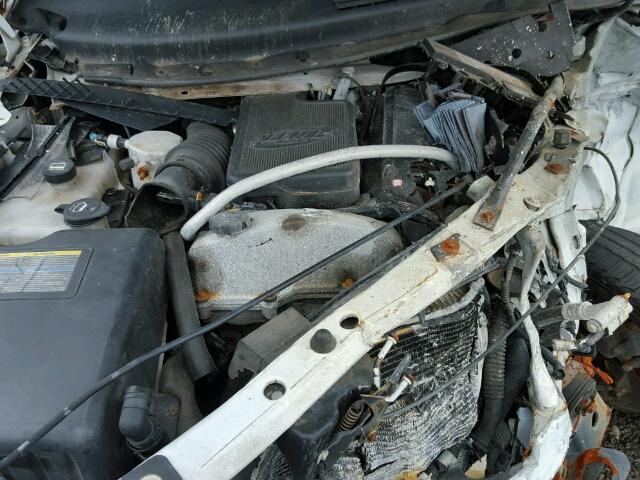 1GNDT13S662359630 - 2006 CHEVROLET TRAILBLAZE WHITE photo 7