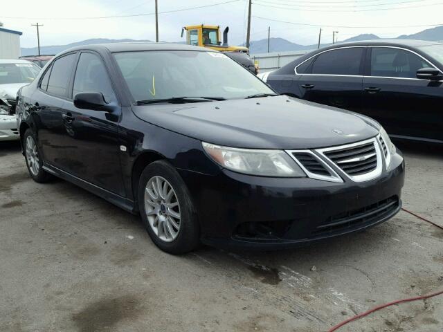 YS3FB49Y381004577 - 2008 SAAB 9-3 2.0T BLACK photo 1