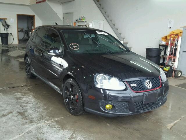 WVWGV71K98W287713 - 2008 VOLKSWAGEN GTI BLACK photo 1