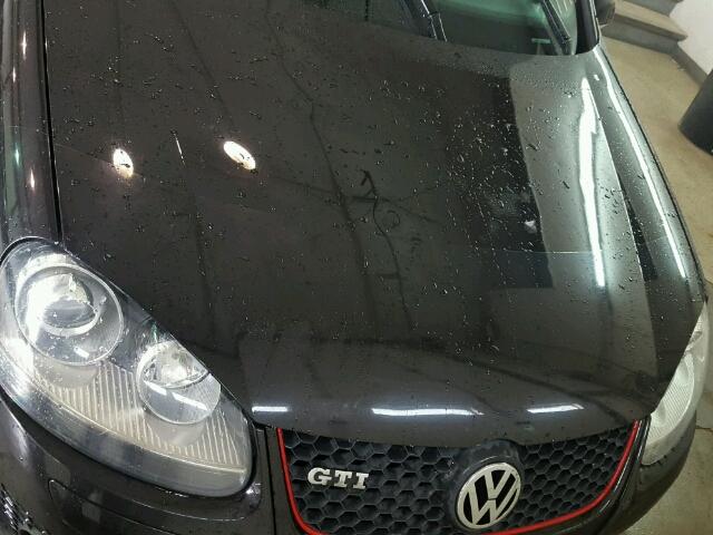 WVWGV71K98W287713 - 2008 VOLKSWAGEN GTI BLACK photo 9