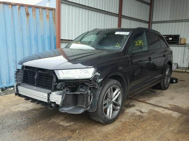 WA1VAAF72HD024568 - 2017 AUDI Q7 PRESTIG BLACK photo 2