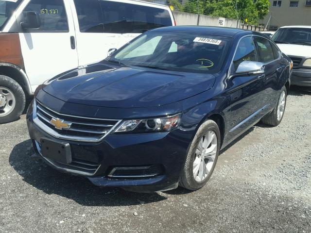 1G1145S33HU184702 - 2017 CHEVROLET IMPALA PRE 蓝色 照片 2