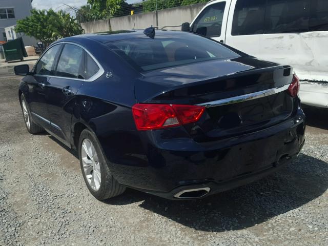 1G1145S33HU184702 - 2017 CHEVROLET IMPALA PRE 蓝色 照片 3