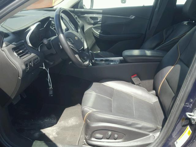 1G1145S33HU184702 - 2017 CHEVROLET IMPALA PRE 蓝色 照片 5