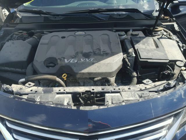 1G1145S33HU184702 - 2017 CHEVROLET IMPALA PRE BLUE photo 7