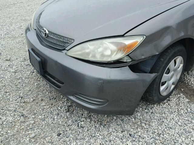 4T1BE32K83U702067 - 2003 TOYOTA CAMRY LE GRAY photo 9