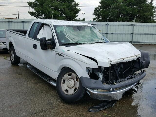 1FTVX12V09KB05901 - 2009 FORD F150 SUPER WHITE photo 1