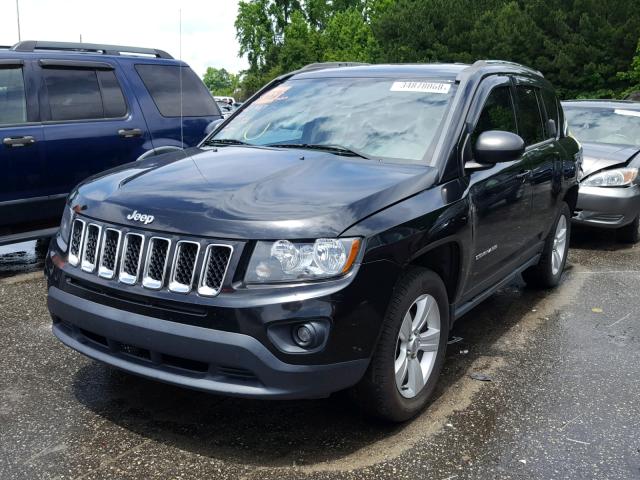1C4NJCBB5ED758774 - 2014 JEEP COMPASS SP 黑色 照片 2