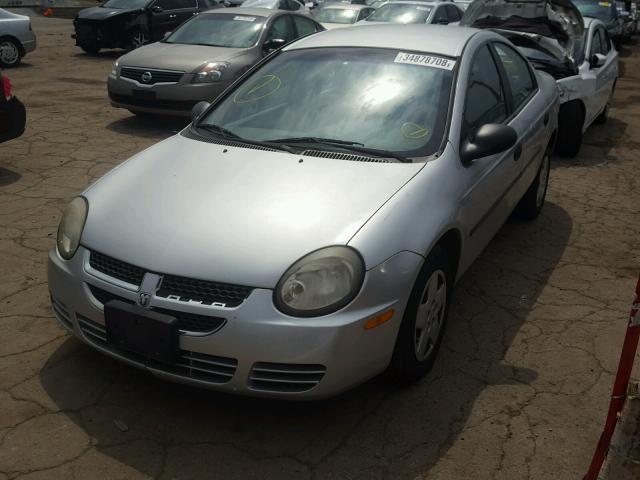 1B3ES26C53D242682 - 2003 DODGE NEON SE SILVER photo 2