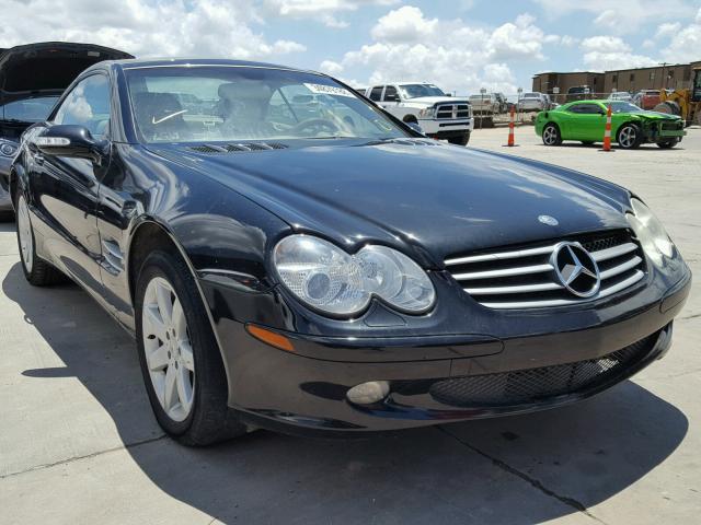 WDBSK75F03F059624 - 2003 MERCEDES-BENZ SL 500R BLACK photo 1