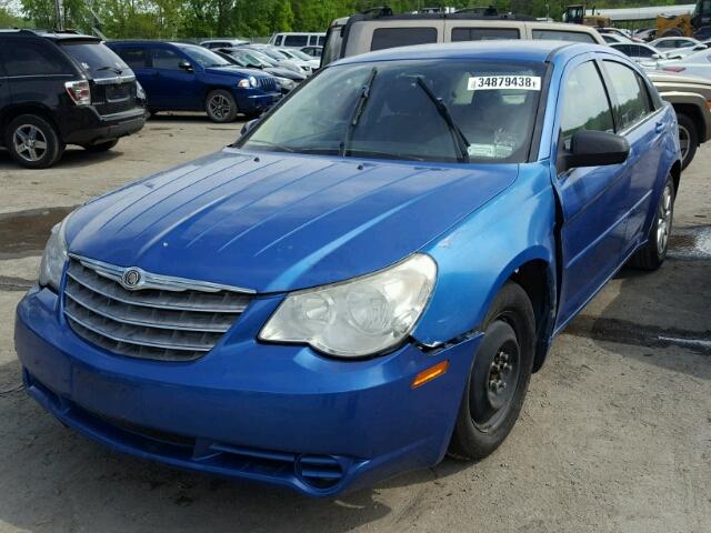 1C3LC46K57N539980 - 2007 CHRYSLER SEBRING BLUE photo 2