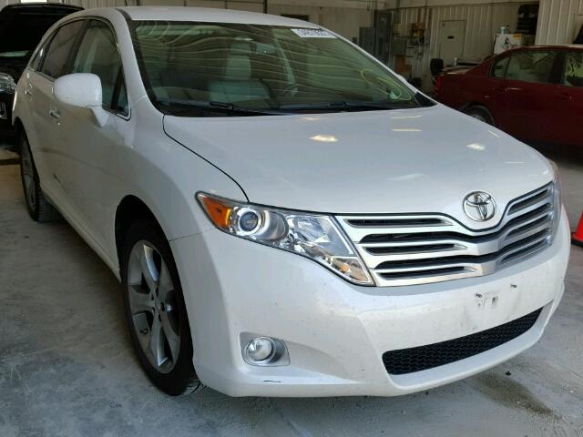 4T3BK3BB4AU044227 - 2010 TOYOTA VENZA BASE WHITE photo 1