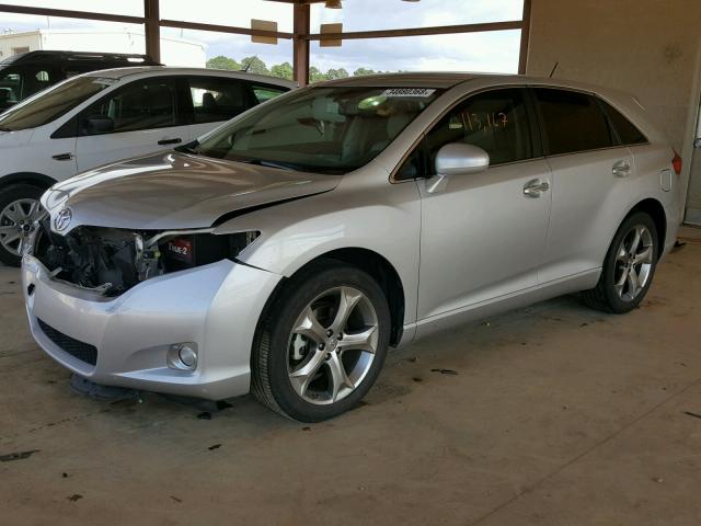 4T3ZK3BB5AU024633 - 2010 TOYOTA VENZA BASE SILVER photo 2