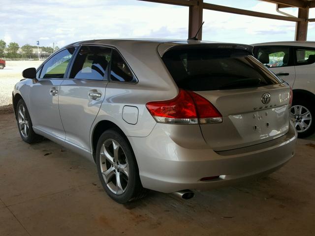 4T3ZK3BB5AU024633 - 2010 TOYOTA VENZA BASE SILVER photo 3