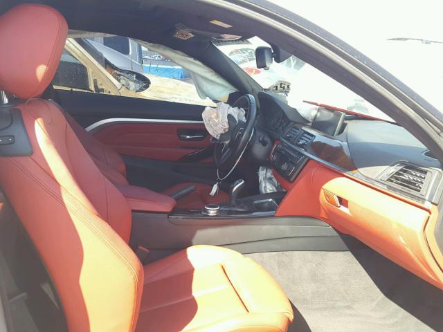 WBA3N7C57EK222008 - 2014 BMW 428 I WHITE photo 5