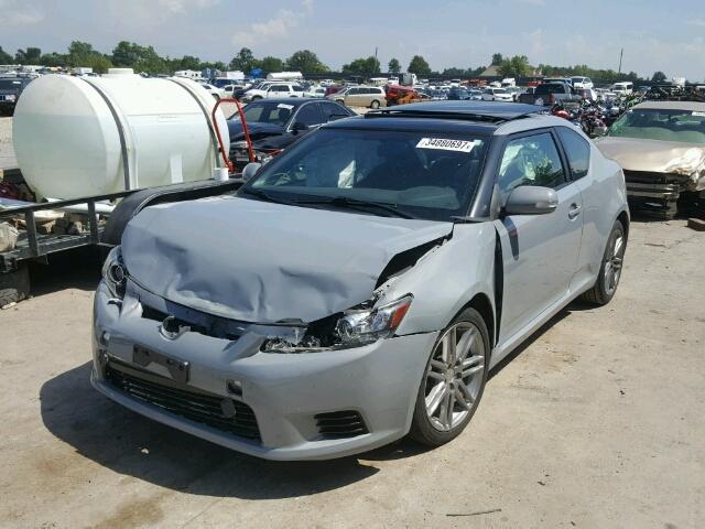 JTKJF5C78C3036524 - 2012 TOYOTA SCION TC 灰色 照片 2