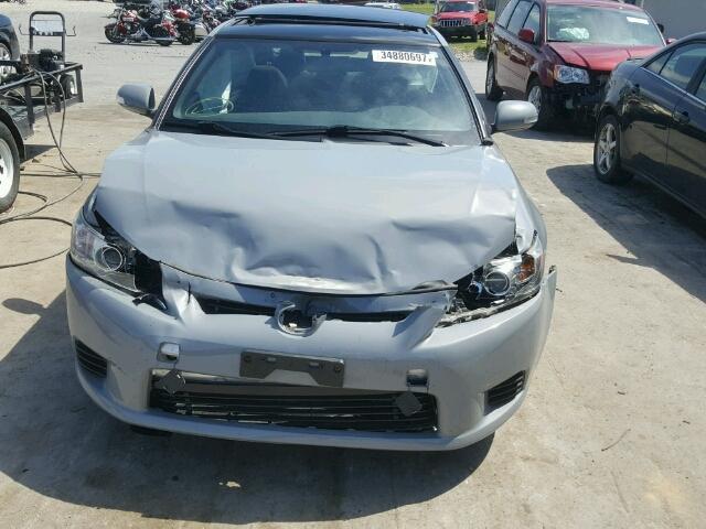 JTKJF5C78C3036524 - 2012 TOYOTA SCION TC 灰色 照片 9