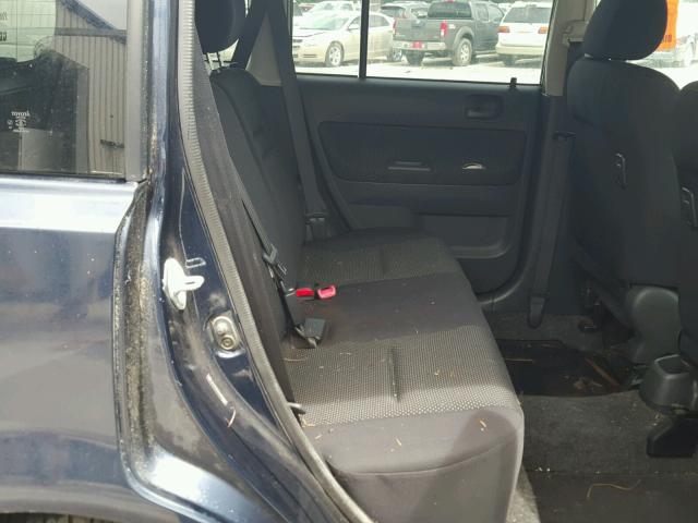 JTLKT324864052953 - 2006 TOYOTA SCION XB BLUE photo 6