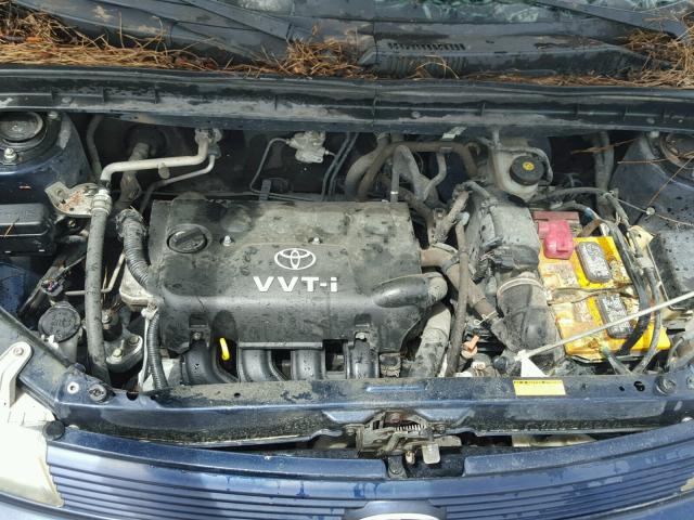JTLKT324864052953 - 2006 TOYOTA SCION XB BLUE photo 7