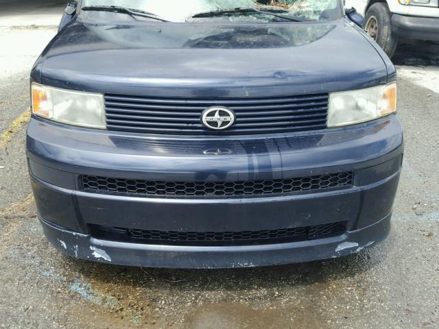 JTLKT324864052953 - 2006 TOYOTA SCION XB BLUE photo 9