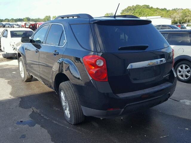 2GNALDEK7D6299939 - 2013 CHEVROLET EQUINOX LT BLACK photo 3