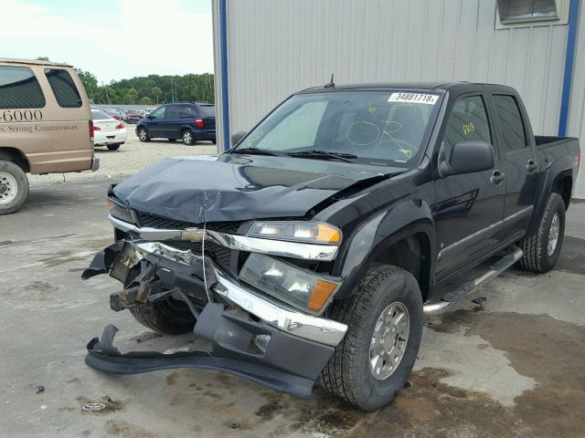 1GCDT43E088184697 - 2008 CHEVROLET COLORADO L BLACK photo 2