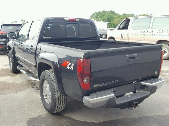 1GCDT43E088184697 - 2008 CHEVROLET COLORADO L BLACK photo 3