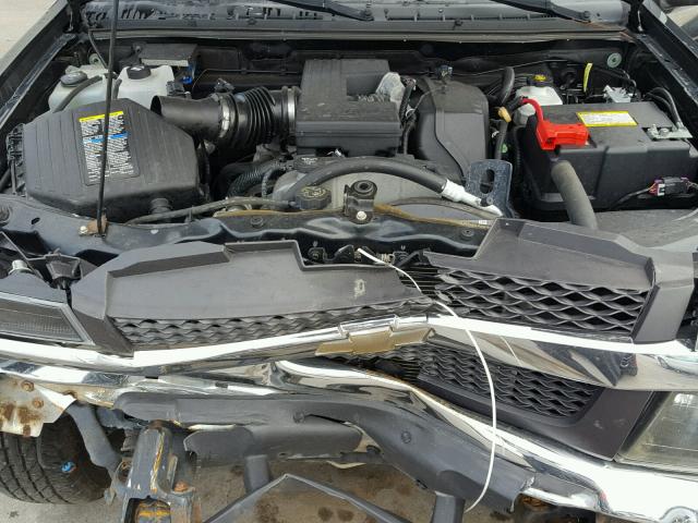 1GCDT43E088184697 - 2008 CHEVROLET COLORADO L BLACK photo 7