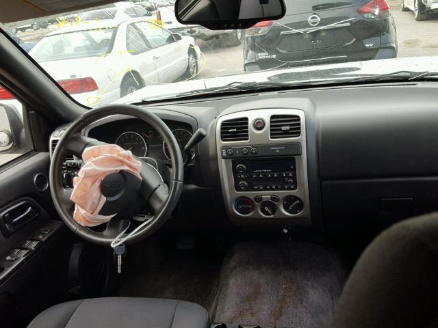 1GCDT43E088184697 - 2008 CHEVROLET COLORADO L BLACK photo 9