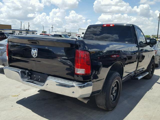 3C6JR6EG3DG501914 - 2013 RAM 1500 SLT BLACK photo 4