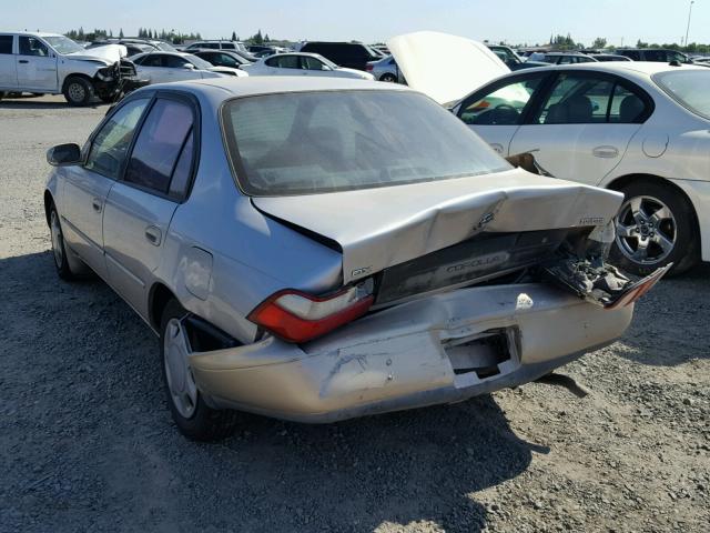 1NXBB02E8VZ635247 - 1997 TOYOTA COROLLA DX TAN photo 3