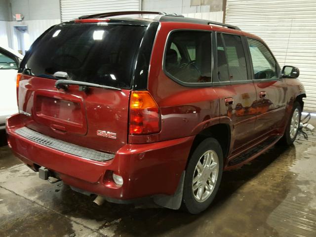 1GKET63M572292181 - 2007 GMC ENVOY DENA RED photo 4